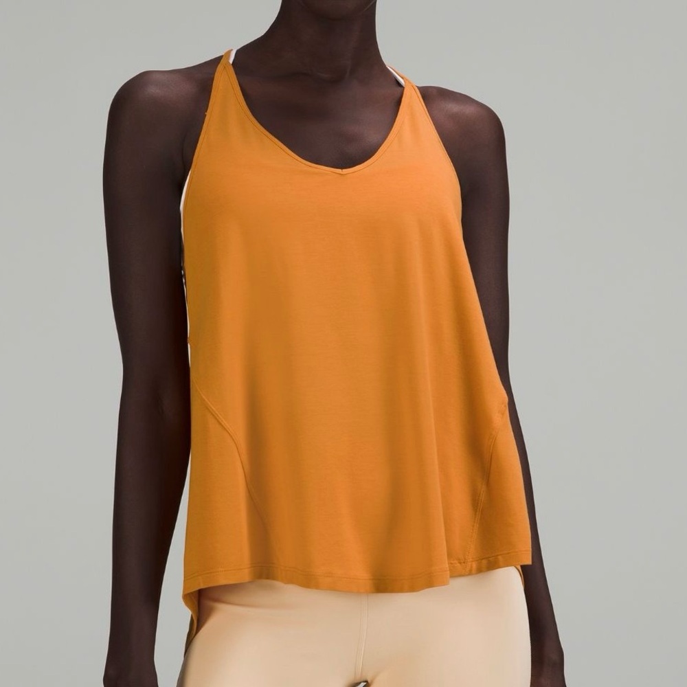 Lululemon Model Silk Yoga Tank Top